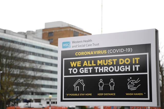 Altnagelvin Area Hospital, Londonderry were some patients who tested positive for COVID-19 have died since the beginning of the pandemic. (Photo: PA Wire)