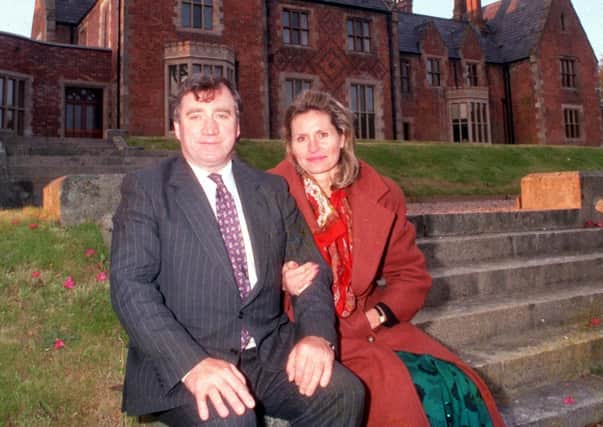 Lord Ballyedmond and his wife Lady Ballyedmond, the vice-chairwoman of Norbrook, in 2005