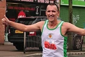 Ballyclare man Erin Montgomery is running five miles a day for 50 days for Macmillan Cancer Support