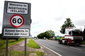 The British government has admitted that there will have to be some checks on goods between Northern Ireland and Great Britain that are likely to enter the European Union's single market.