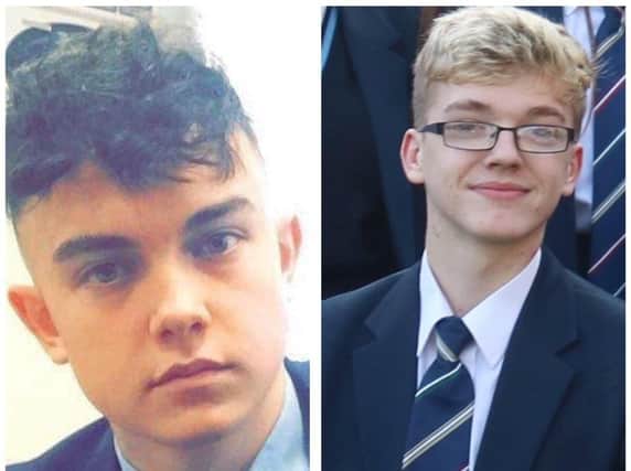 Morgan Barnard and Connor Currie were two of the three teenagers who lost their lives in the tragedy
