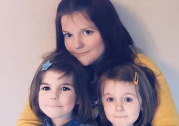 Claire Smyth and her two daughters Hannah and Bethany who were involved in a tragic quad bike accident