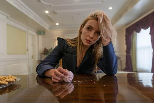 Villanelle’s fractious meeting with her Elton John-obsessed family in Russia has changed her outlook on life