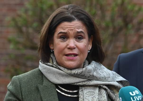 Sinn Fein president Mary Lou McDonald said IRA actions during the Troubles had been ‘a justified campaign’