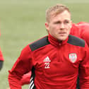 Captain Conor McCormack was part of the Derry City squad that was tested yesterday for COVID-19.