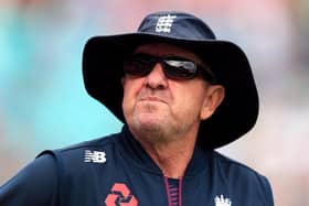 File photo of England coach Trevor Bayliss during day one of the fifth test match at The Oval, London.