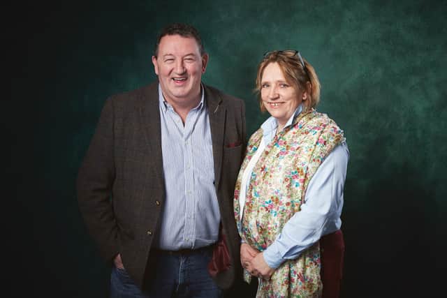 Bob McDonald and Susie Hamilton Stubber of Burren Balsamics, Armagh