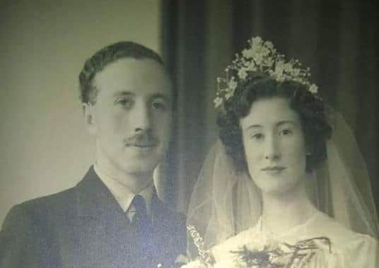 Ernie met Madge Wilson, in Woolworths on High Street in Belfast where she worked as a window dresser. They were married on November 11, 1944