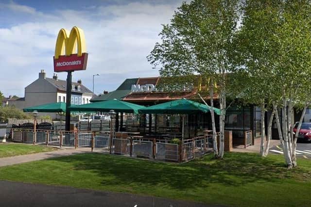 McDonald's branch at Rodgers Quay. (image by Google).