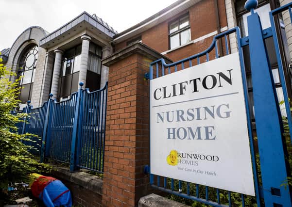 Clifton Nursing Home in north Belfas. Photo credit: Liam McBurney/PA Wire