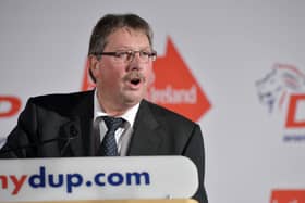 DUP MP Sammy Wilson accused the SDLP of using the coronavirus crisis to pursue its political agenda on Europe