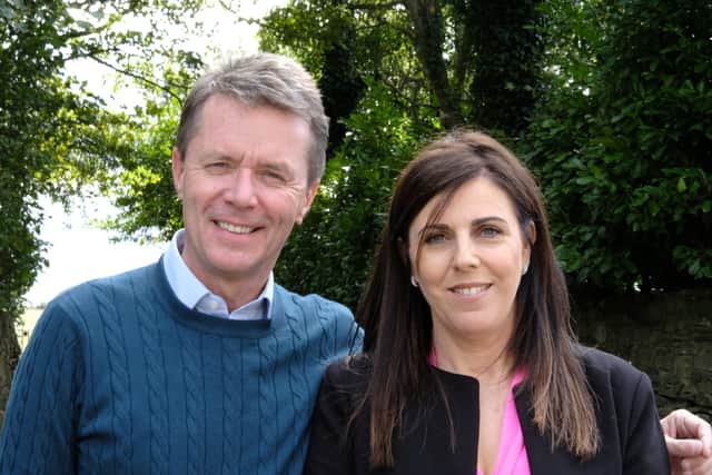Nicky Campbell with Helen Ward