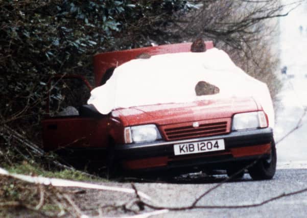The bullet ridden car used by the two senior RUC officers Harry Breen and Bob Buchanan in the Republic, attacked by the IRA after Garda collusion with the IRA in 1989. But there are so many other incidents and failures of the Irish state to explain, writes Doug Beattie