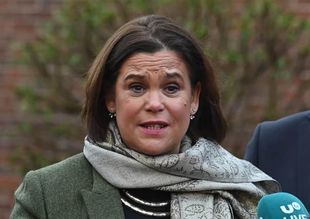 Mary Lou McDonald. Photo: Colm Lenaghan/Pacemaker Press