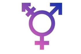 One of the symbols used to denote 'gender fluidity'