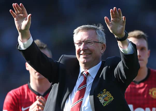 Former Manchest United manager Sir Alex Ferguson.