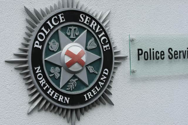 The PSNI has made an appeal over the incident