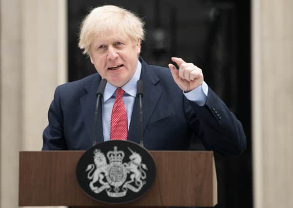 Prime Minister Boris Johnson outside 10 Downing Street. John Gemmell writes: "No future prime minister, now that Mr Corbyn has gone, could be as bad for Northern Ireland as Boris Johnson" Photo: Stefan Rousseau/PA Wire