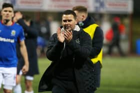 Linfield manager David Healy. Pic by INPHO