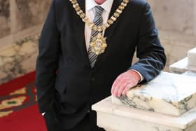 Belfast's new Lord Mayor Frank McCoubrey