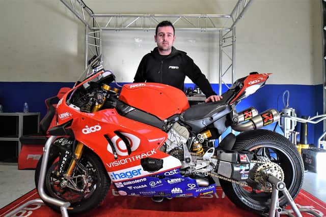 Michael Dunlop was due to ride a Ducati V4-R for Paul Bird's team in 2020.