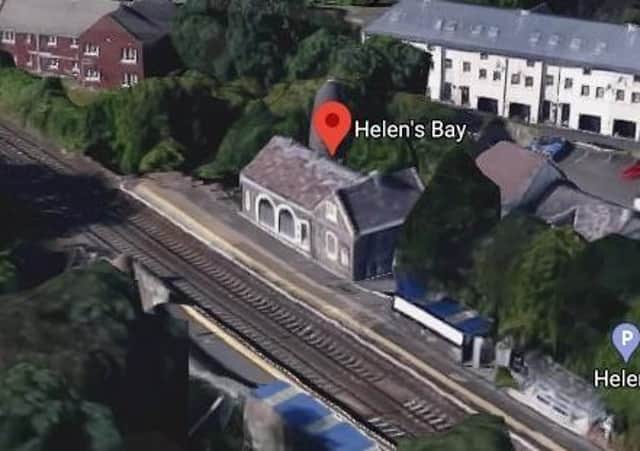The small Helen's Bay station is usually unmanned