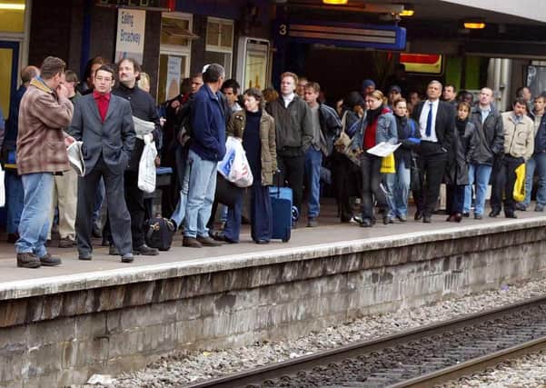 Commuters in London. England has a much higher population density than Northern Ireland, which has much higher population density than the Republic. Density makes spread more likely. NI also has a higher elderly population than the Republic and the over 60s are much more liable to die from Covid