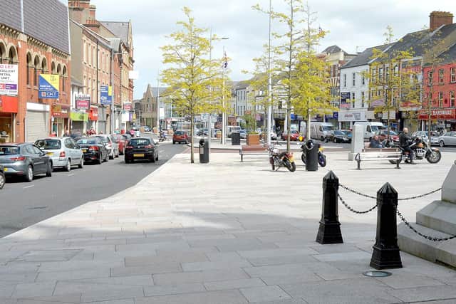Portadown Town Centre.