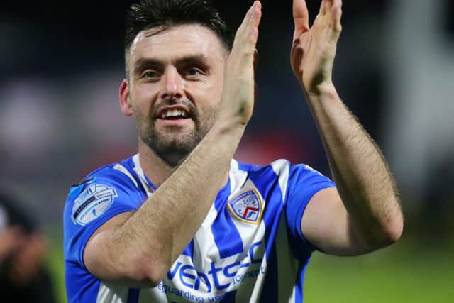 Coleraine striker Eoin Bradley has welcomed the news Kilrea United have raised the money needed to pay the fine from FIFA
