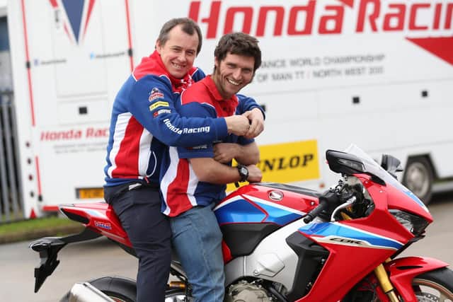 Honda Racing's John McGuinness and Guy Martin were announced as a 'dream team' for the 2017 road racing season.