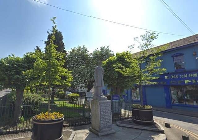 The statue of John Mitchel in Newry