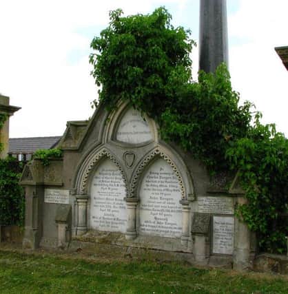 Lanyon Memorial in Knockbreda Cemetery; (geograph.org.uk)