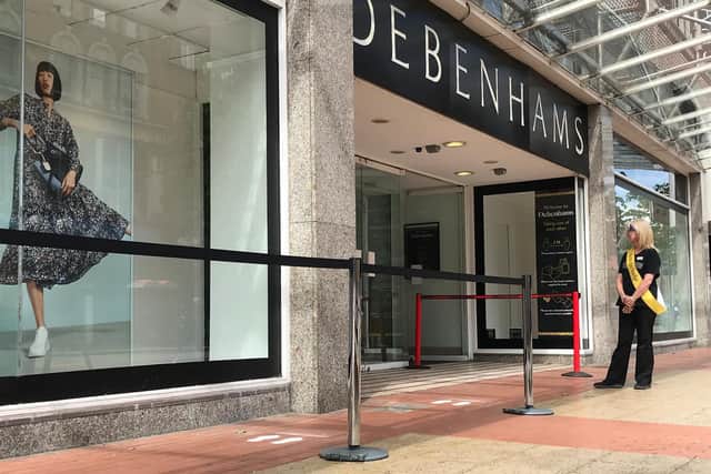 Minister Dodds made the announcement during a ministerial visit to Debenhams on Monday. (Photo: PA Wire)