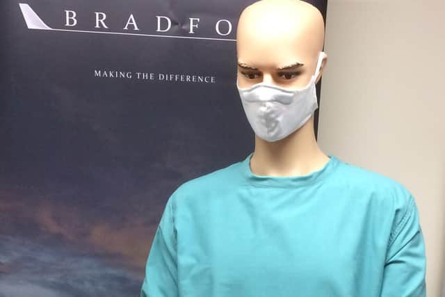 Bradfor Ltd's latest range of PPE for the health sector includes gowns, scrubs and masks