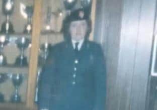 'Jane' in her UDR uniform in 1987