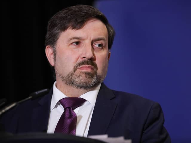 Health Minister Robin Swann