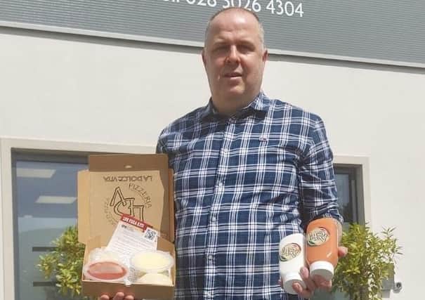 Giuseppe Fallone of La Dolce Vita pizza chain in Newry is helping his business bounce back after lockdown, partly with his new cook-at-home pizza kits.