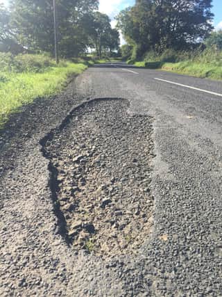 The Minister has announced funding to fix potholes in roads