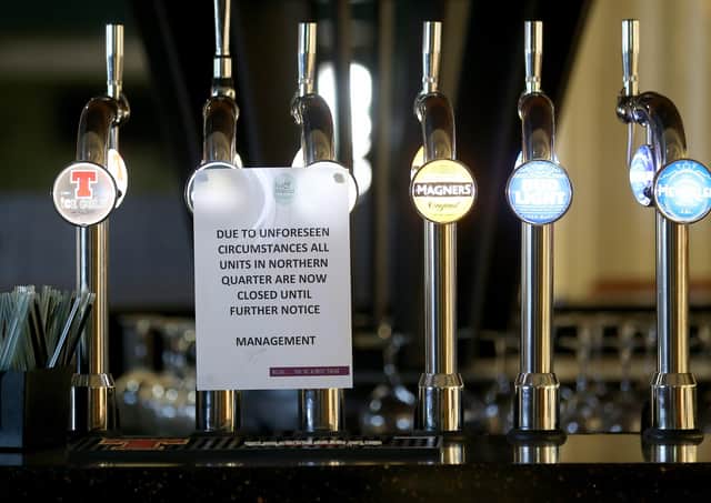 PACEMAKER, BELFAST, 11/6/2020: Although Belfast International Airport  is set to re-open on Monday cafes, bars and shops will remain closed as part of the Coronavirus restrictions ahead of the re-opening on Monday morning.PICTURE BY STEPHEN DAVISON