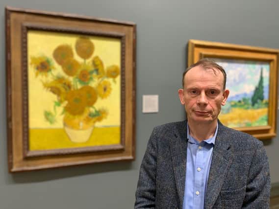 Marr delivers a very honest appraisal of the famous Sunflowers painting by Vincent Van Gogh