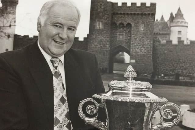 A member of the show committee pictured at Killyleagh Castle. Picture: Killyleagh Show