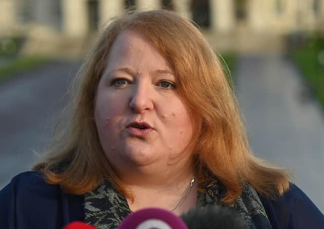 Justice Minister Naomi Long said prison officers 'do outstanding work day and daily'