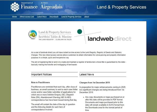 Kieran Donnelly expressed multiple concerns about the Landweb project