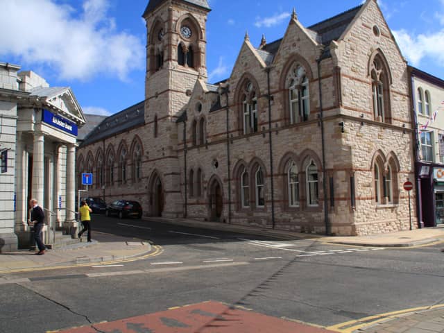 Larne Town Hall.