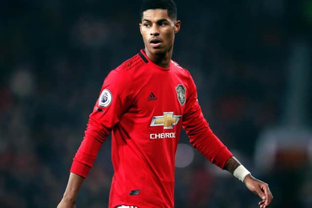 Manchester United's Marcus Rashford