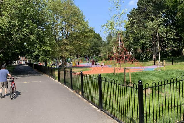 Ormeau Park in south Belfast