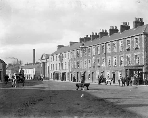 The Edenderry area of Portadown in the early 1900s in Ireland
