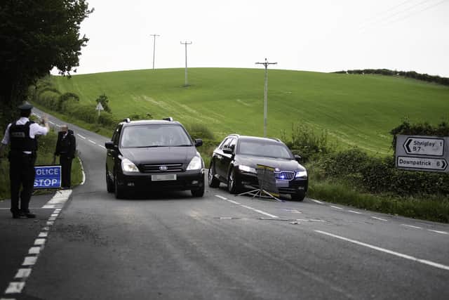 PACEMAKER BELFAST  22/06/2020An 18-year-old man has died in a two-vehicle collision near Killyleagh in County Down