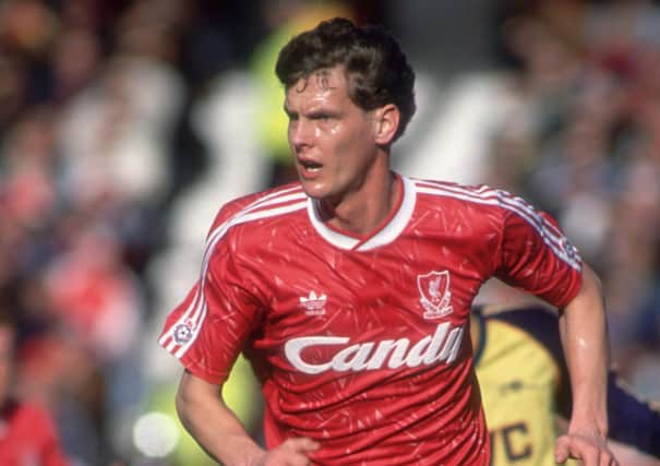 Gary Gillespie on duty for Liverpool in 1990. Pic by Getty.