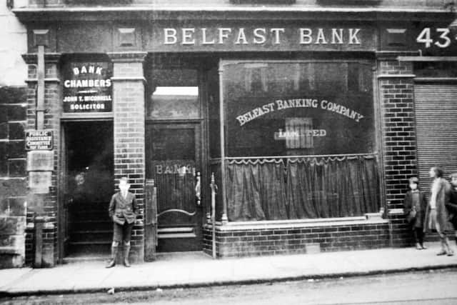 Lisburn branch of the Belfast Bank